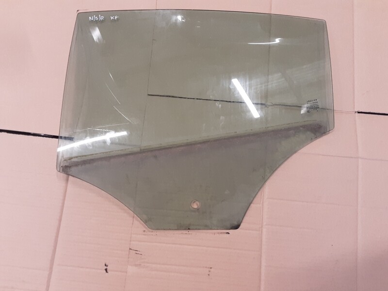 JAGUAR XF NSR PASSENGER REAR WINDOW GLASS