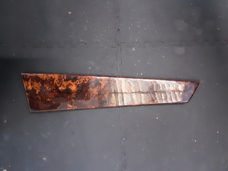 JAGUAR XF FRONT LEFT DOOR PANEL TRIM WOOD 8X23 F05H17 AB