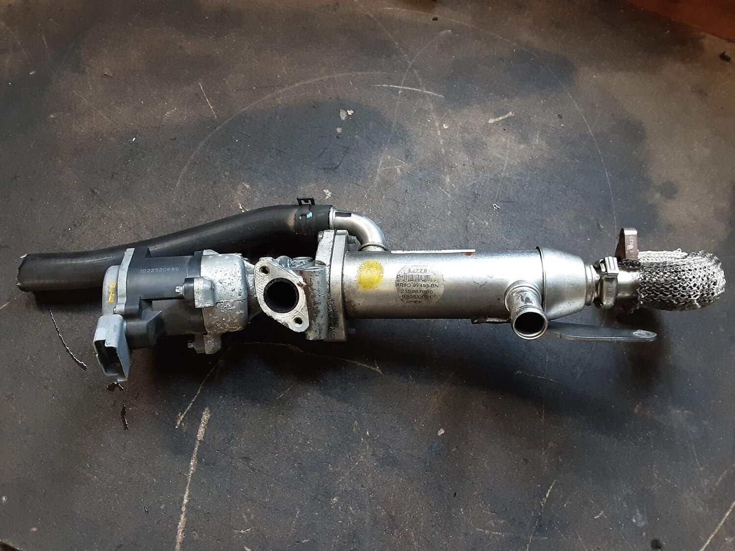 JAGUAR XF 2.7 TDV6 EGR VALVE + COOLER 4R8Q 9Y493 BN