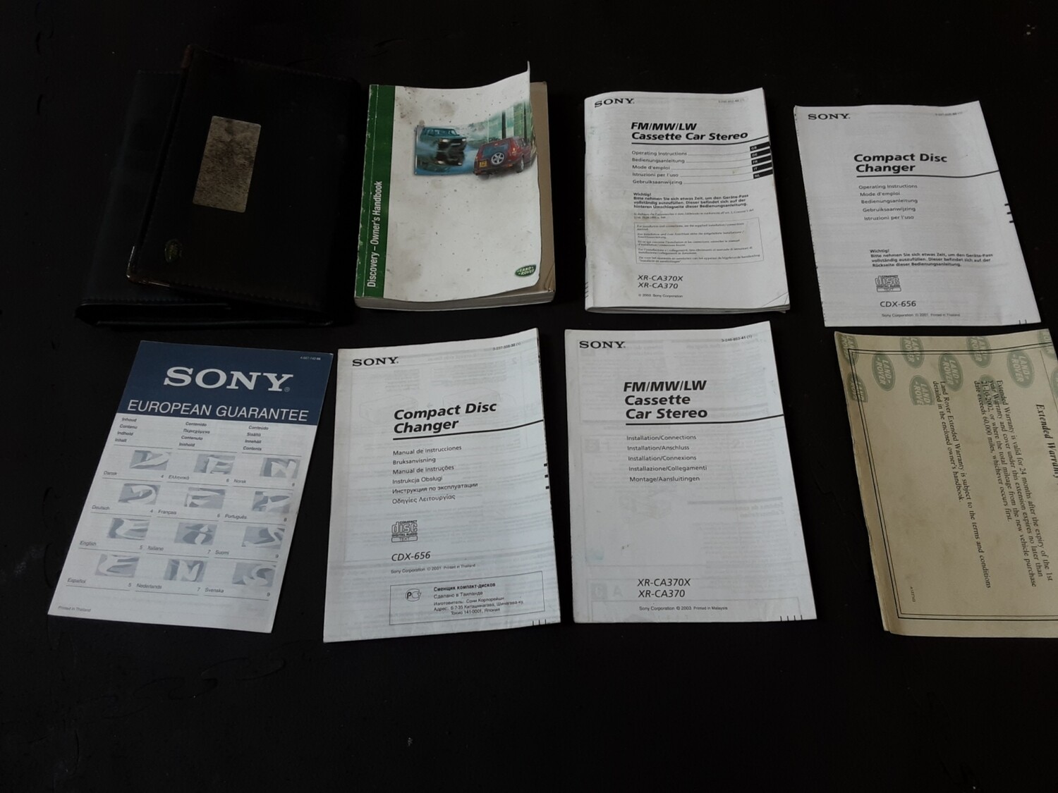 LAND ROVER DISCOVERY 2 OWNERS MANUAL HANDBOOK