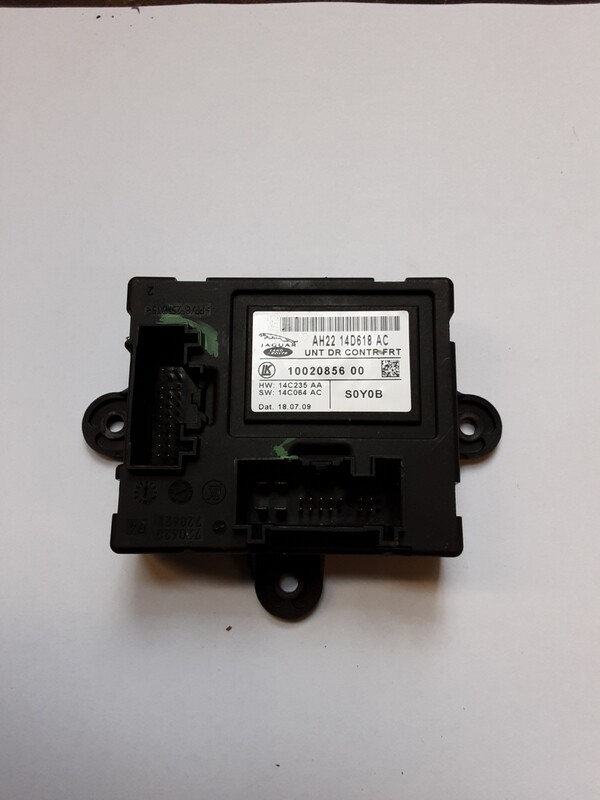 JAGUAR XF FRONT RIGHT DOOR CONTROLL MODULE ECU AH22 14D618 AC