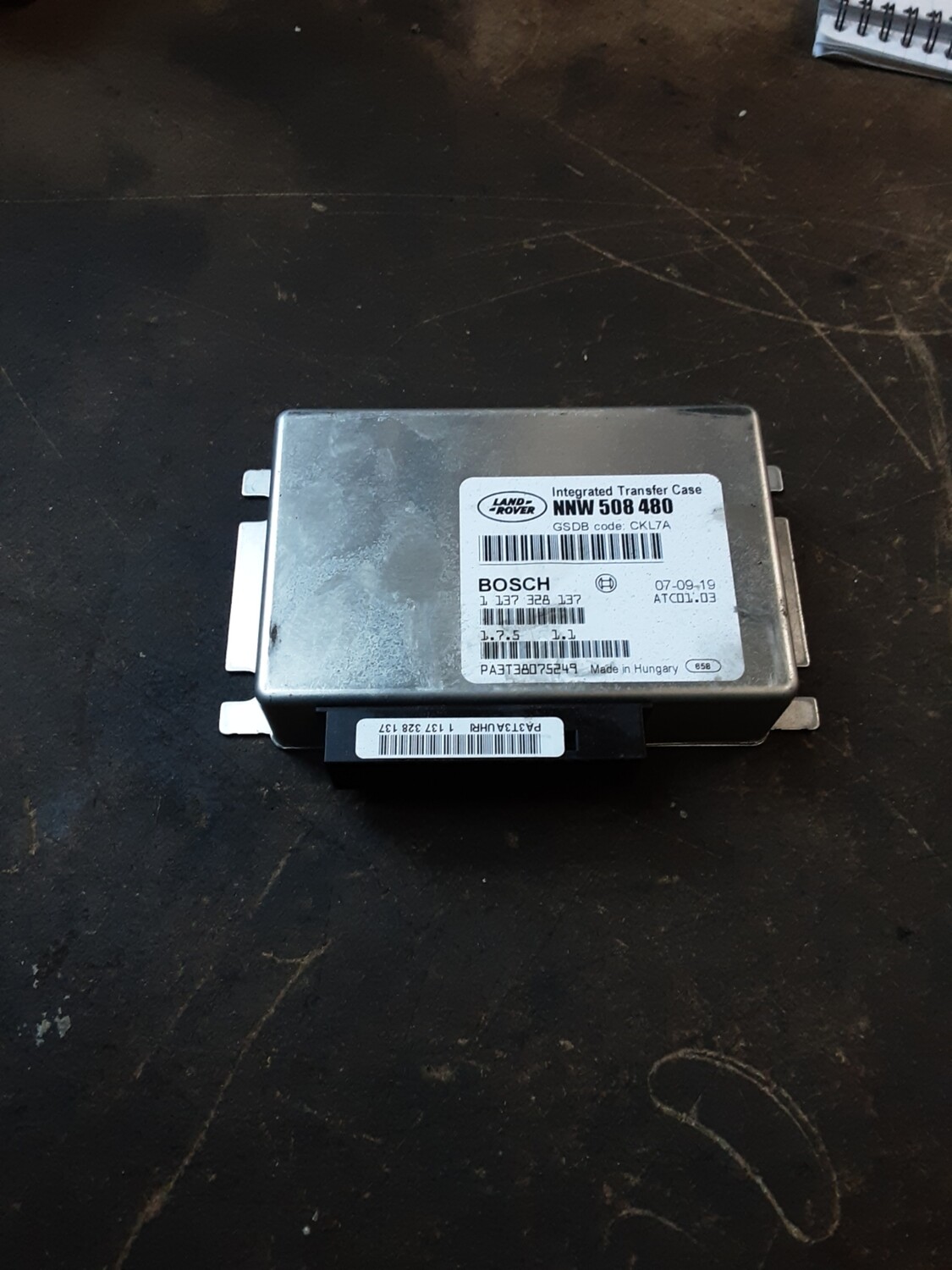 RANGE ROVER SPORT L322 TDV8 INTERGRATED TRANSFER CASE ECU MODULE NNW 508 480