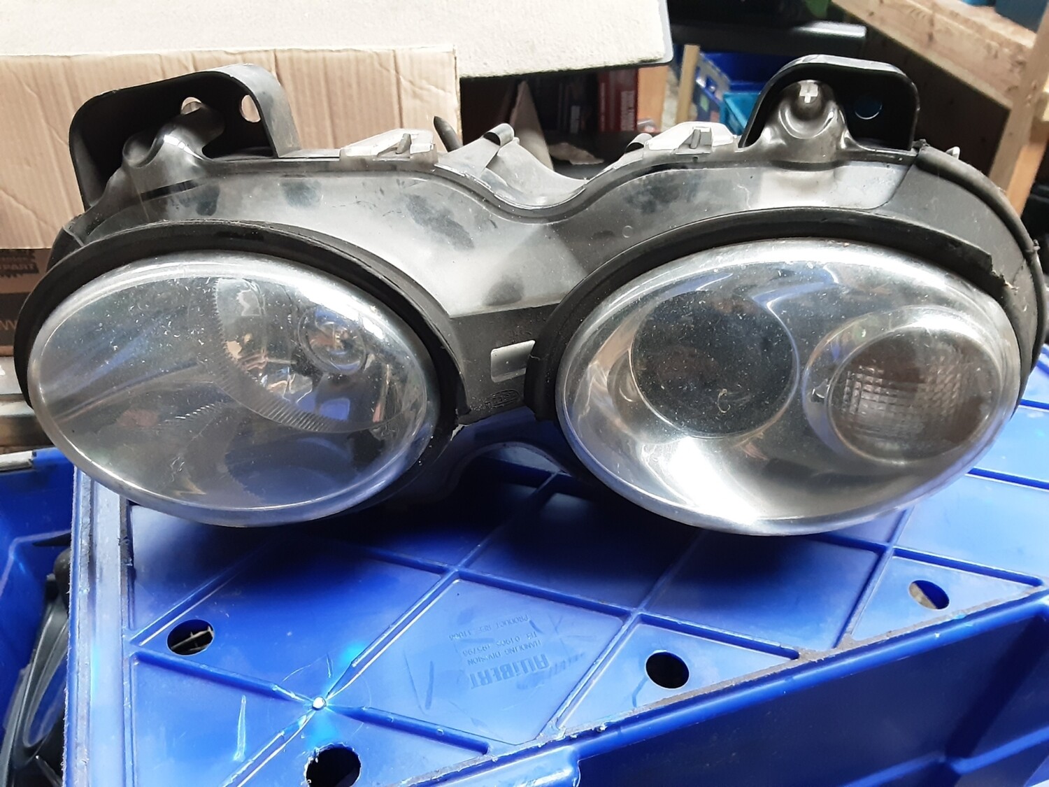 JAGUAR X TYPE OSF DRIVERS SIDE HALOGEN HEADLIGHT 1X43 13W029 AK