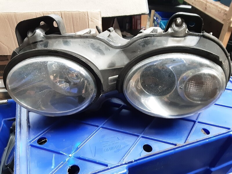 JAGUAR X TYPE OSF DRIVERS SIDE HALOGEN HEADLIGHT 1X43 13W029 AK