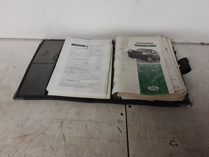 LAND ROVER DISCOVERY 1 OWNERS MANUAL HANDBOOK