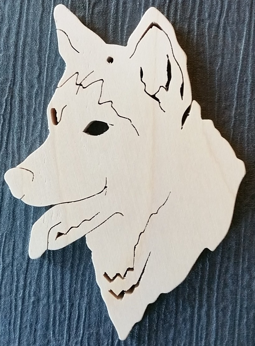 Tête de husky