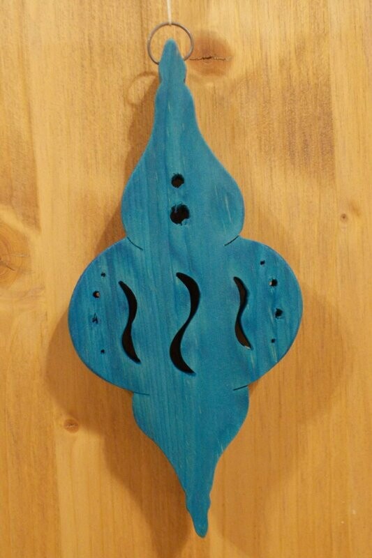 Déco Lanterne Couleur en bois
