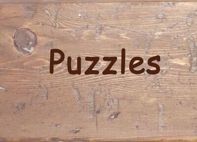 Puzzle artisanal bois