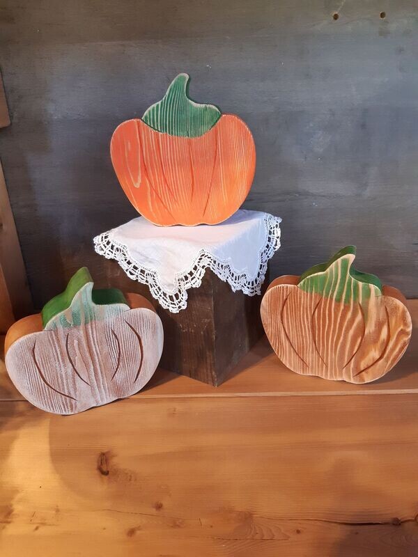 Citrouilles Vintage - Déco Automne - Produit décoratif Vitrine
