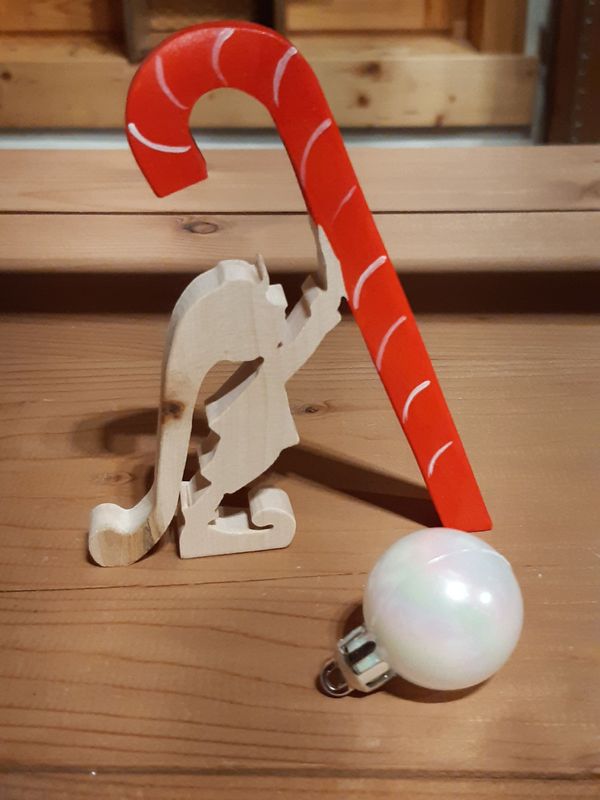 Decoration Noel - Lutins en bois
