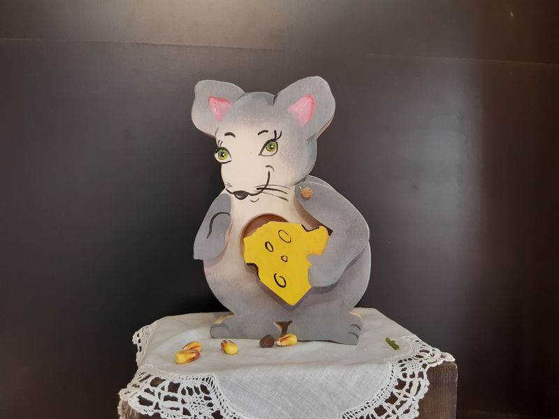 Boite à dent en bois - Modèle animal