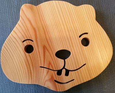 Dessous de plat en bois - Forme animal