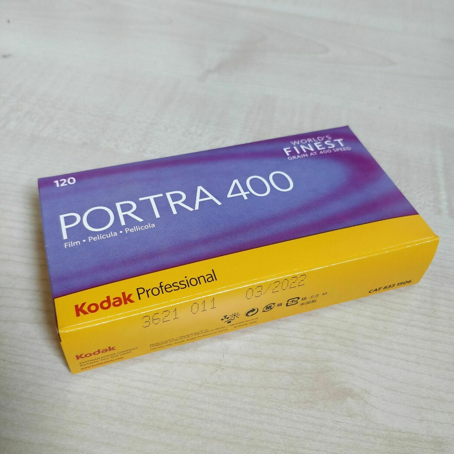 Kodak Portra 400 Professional Film 120 Pack of 5