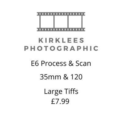 E6 35mm Film Dev & Scan -