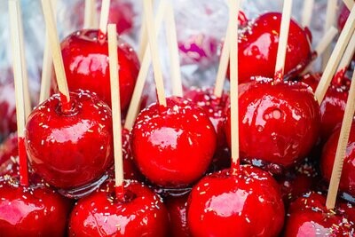 Frosted Candy Apple