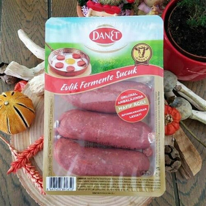 Danet Evlik Fermente Sucuk 400 gr