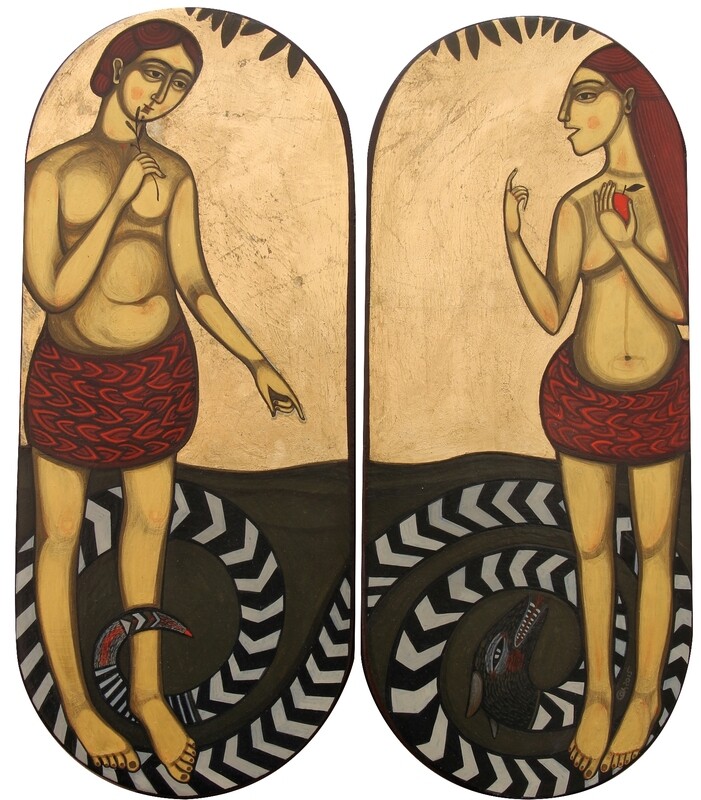 Olga Kravchenko "Adam and Eve"