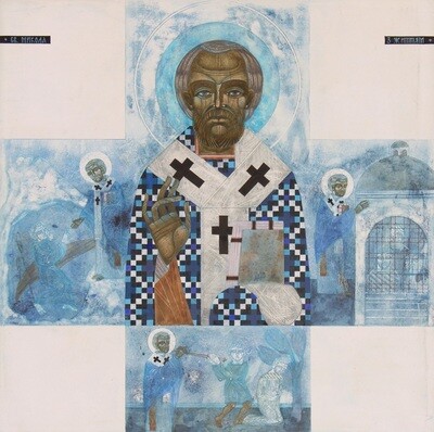 Ulyana Tomkevych &quot;St Nicholas with Scenes from his Life&quot;