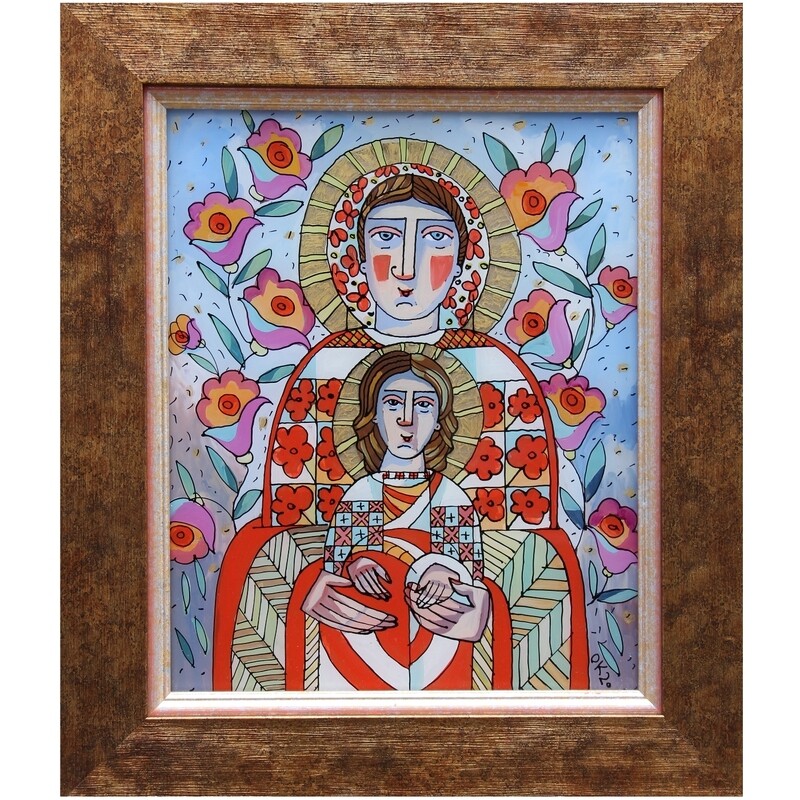 Oksana Andrushchenko &quot;Madonna in flowers&quot;