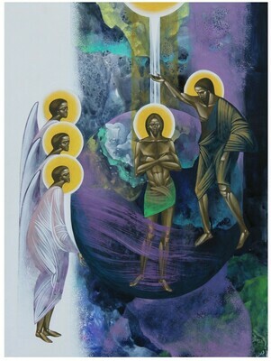 Kateryna Shadrina &quot;Baptism of Jesus&quot;