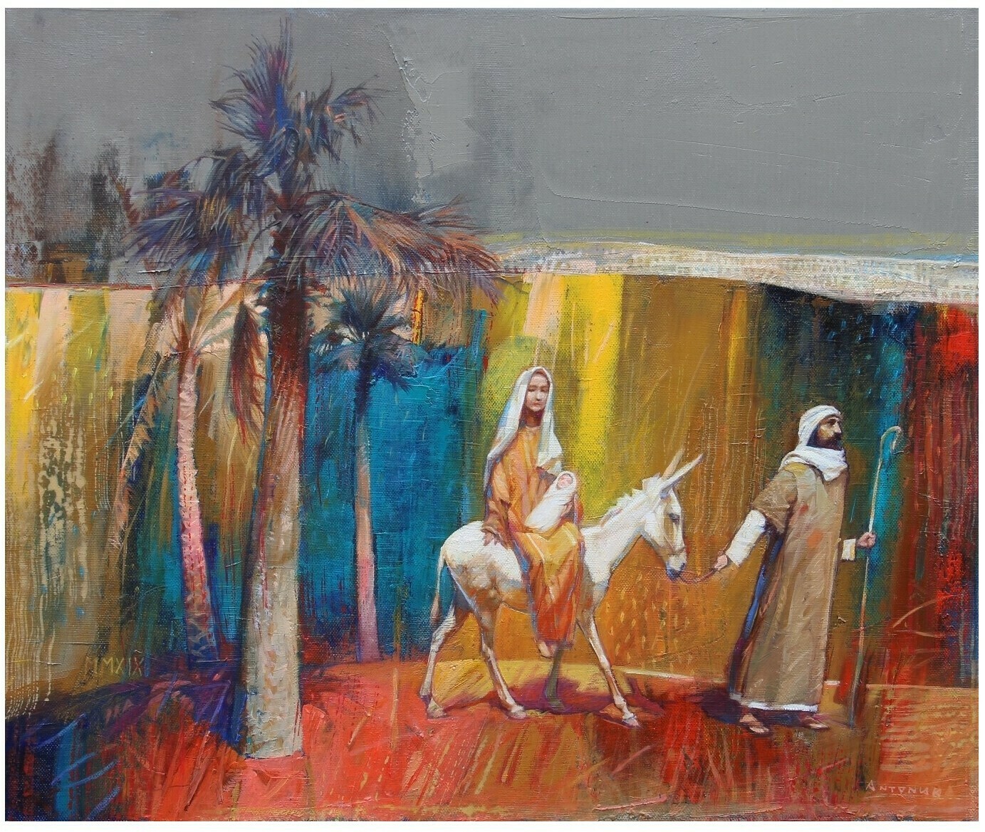 Oleksandr Antonyuk &quot;Flight into Egypt&quot;