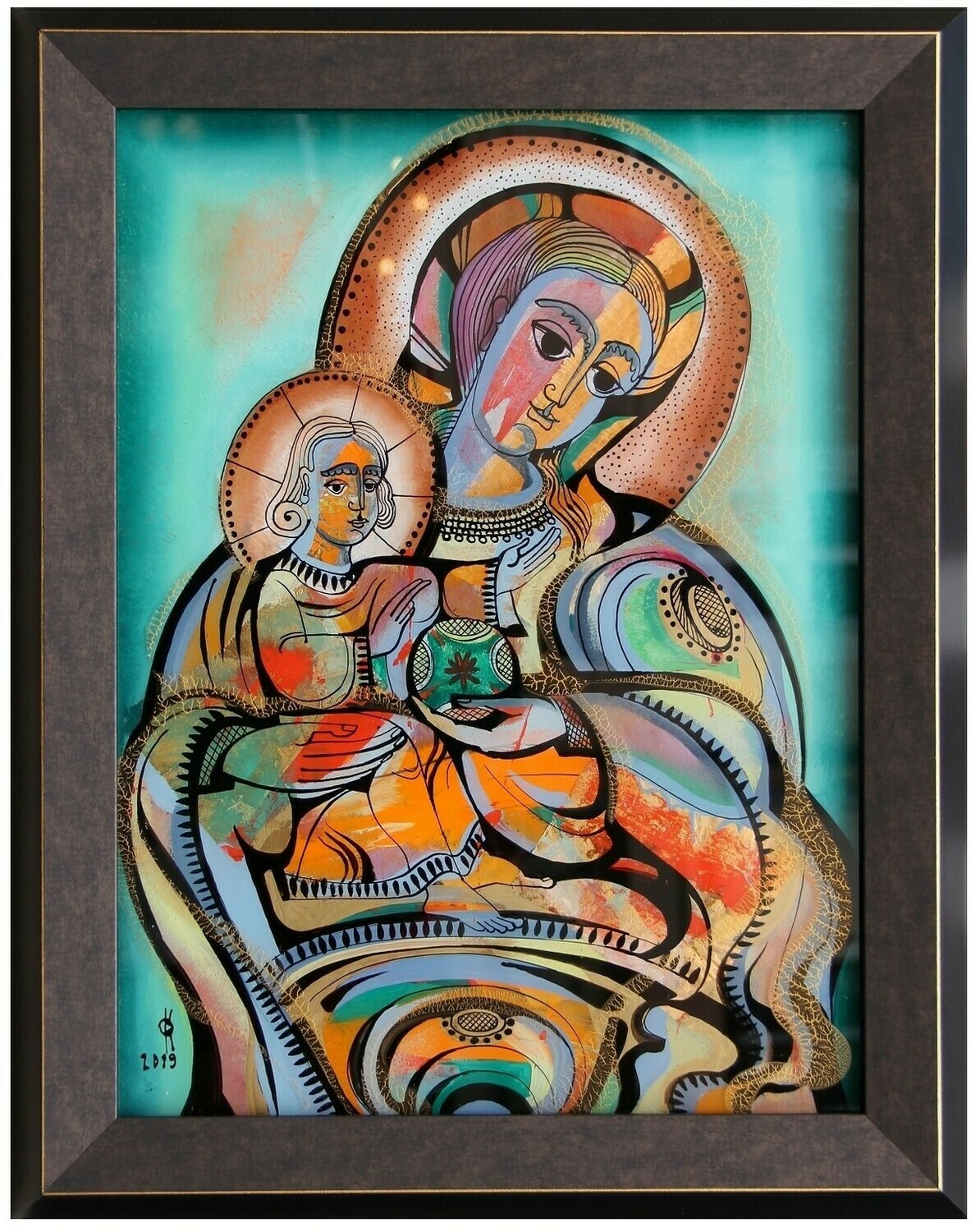 Oksana Romaniv-Triska &quot;Virgin Mary with Child&quot;