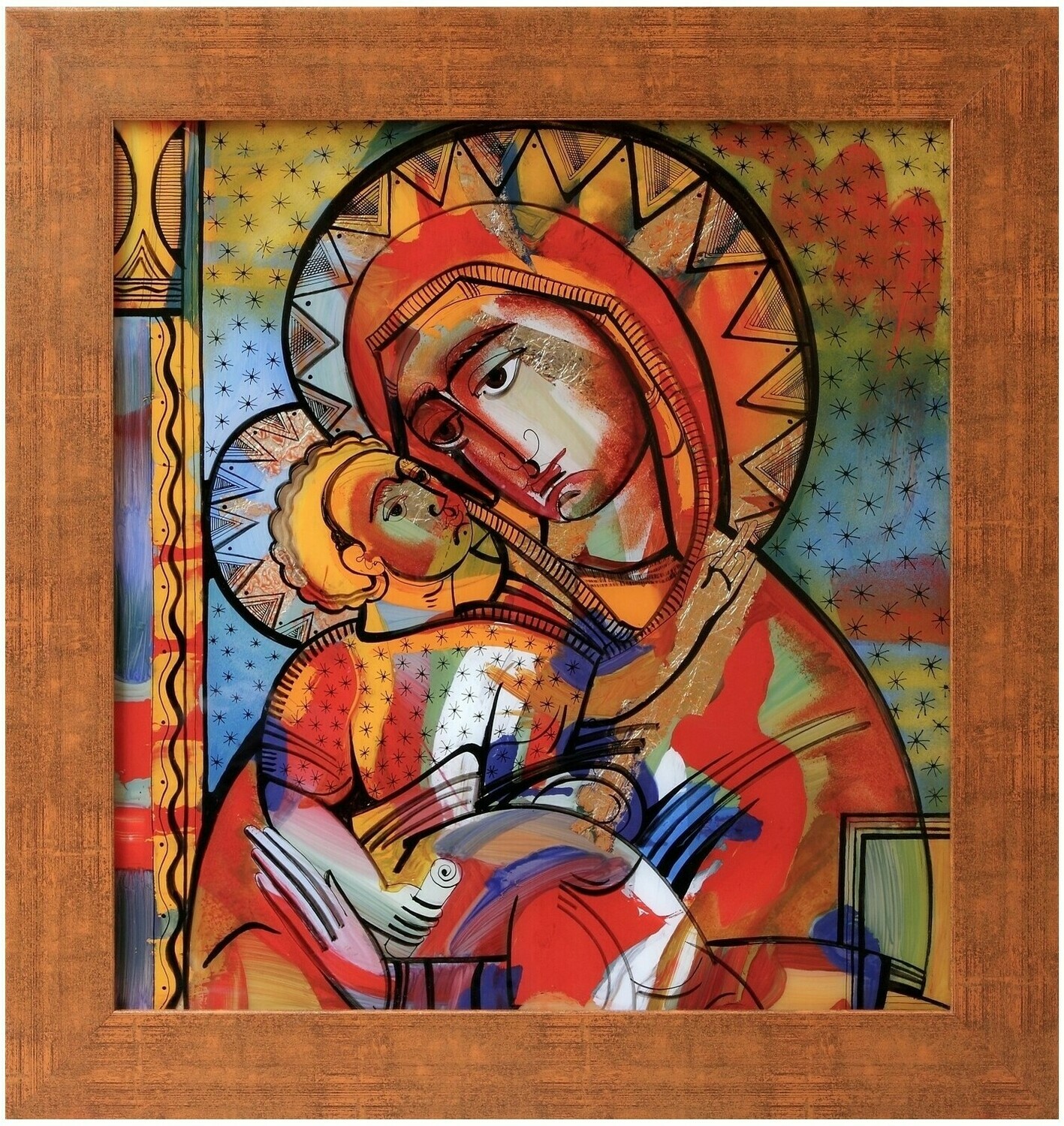 Oksana Romaniv-Triska &quot;Virgin Mary with Child&quot;