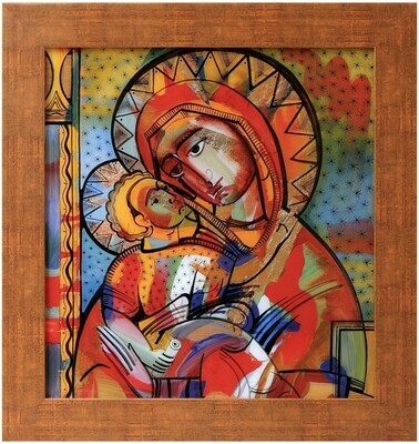 Oksana Romaniv-Triska &quot;Virgin Mary with Child&quot;