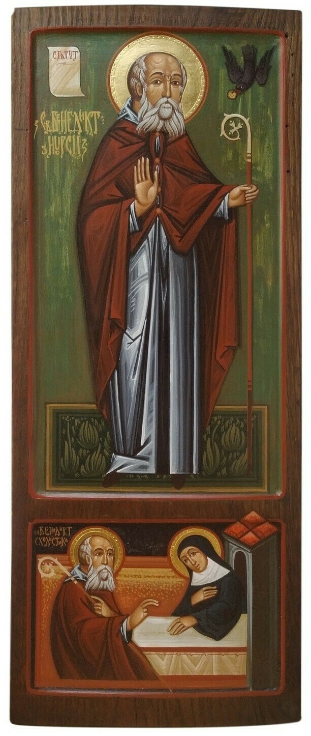 Ivan Dashko &quot;St Benedict of Nursia&quot;