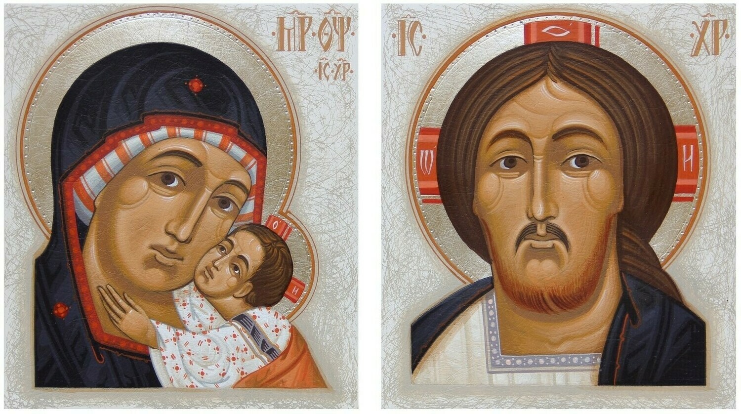 Ivan Dashko &quot;Mother of God&quot; and &quot;Christ&quot;