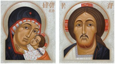 Ivan Dashko &quot;Mother of God&quot; and &quot;Christ&quot;