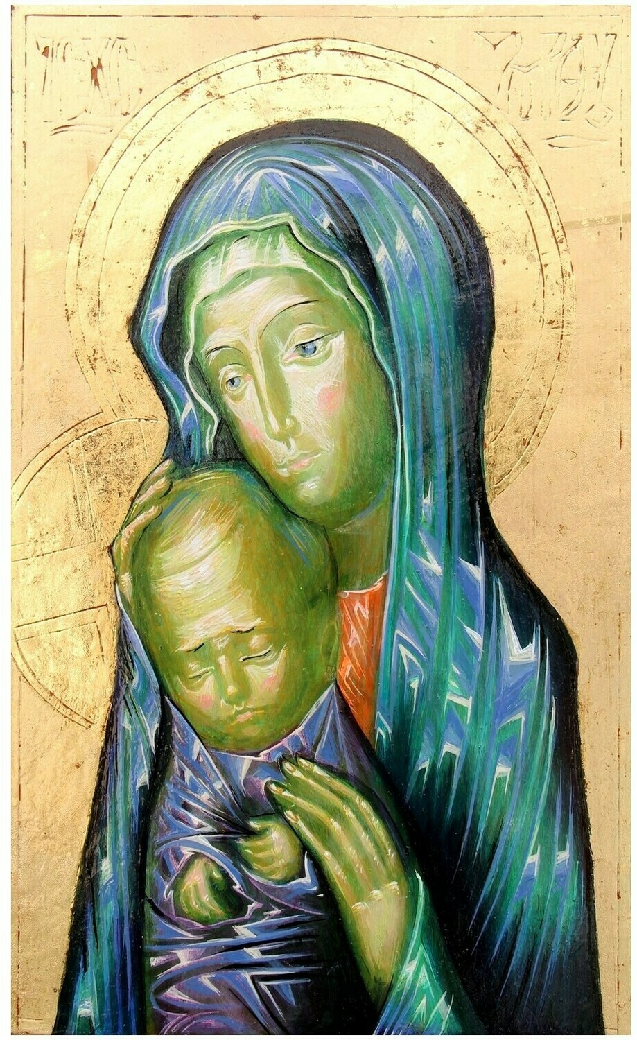 Volodymyt Topiy &quot;Mother of God with the Son&quot;