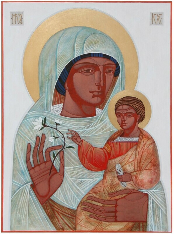Ulyana Tomkevych &quot;Mother of God with a flower&quot;