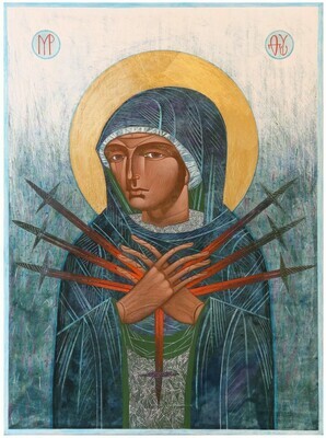 Ulyana Tomkevych &quot;Mother of God of the Seven Arrows&quot;