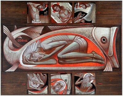 Lyuba Yatskiv &quot;Jonah in the belly of the fish&quot;
