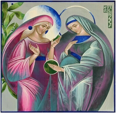 Kateryna Shadrina &quot;Meeting of Mary and Elizabeth&quot;