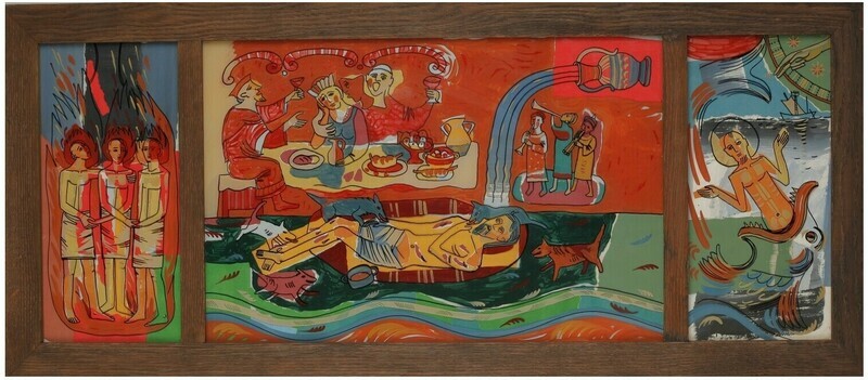 Ivanka Krypyakevych-Dymyd &quot;The rich man and Lazarus&quot;