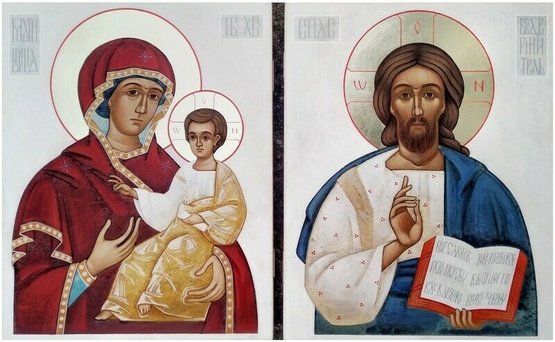 Kateryna Dmyterko &quot;Madonna&quot; and &quot;Jesus&quot;