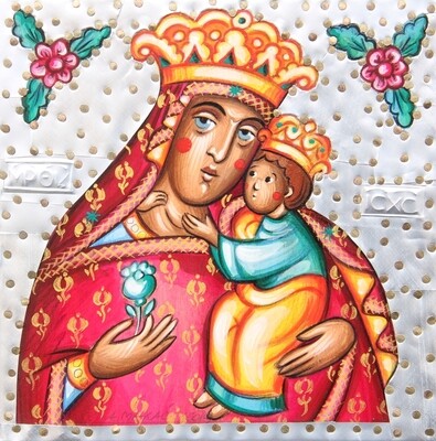 Anna Makać &quot;Mother of God “The Unfading Flower”