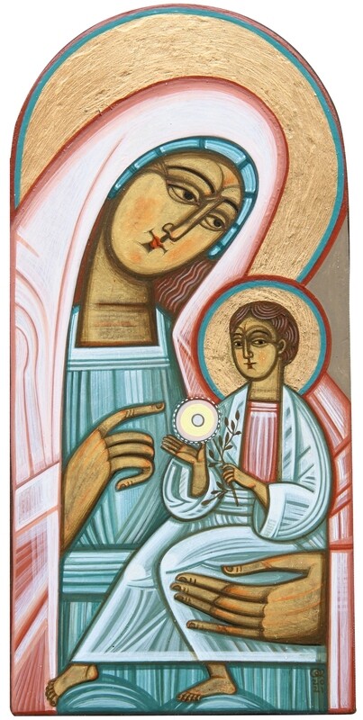 Olya Kravchenko &quot;Madonna with Jesus&quot;