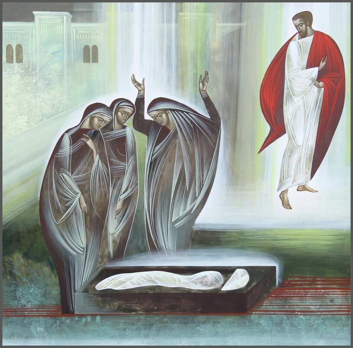 Kateryna Shadrina &quot;Jesus and Myrrhbearers&quot;