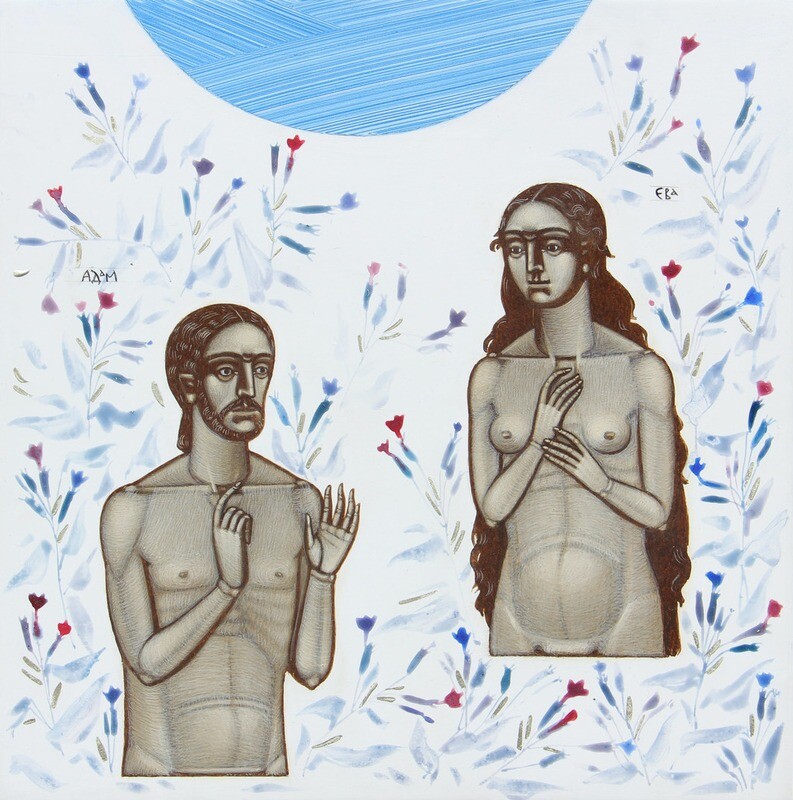 Kateryna Kuziv “Creation of Adam and Eve”