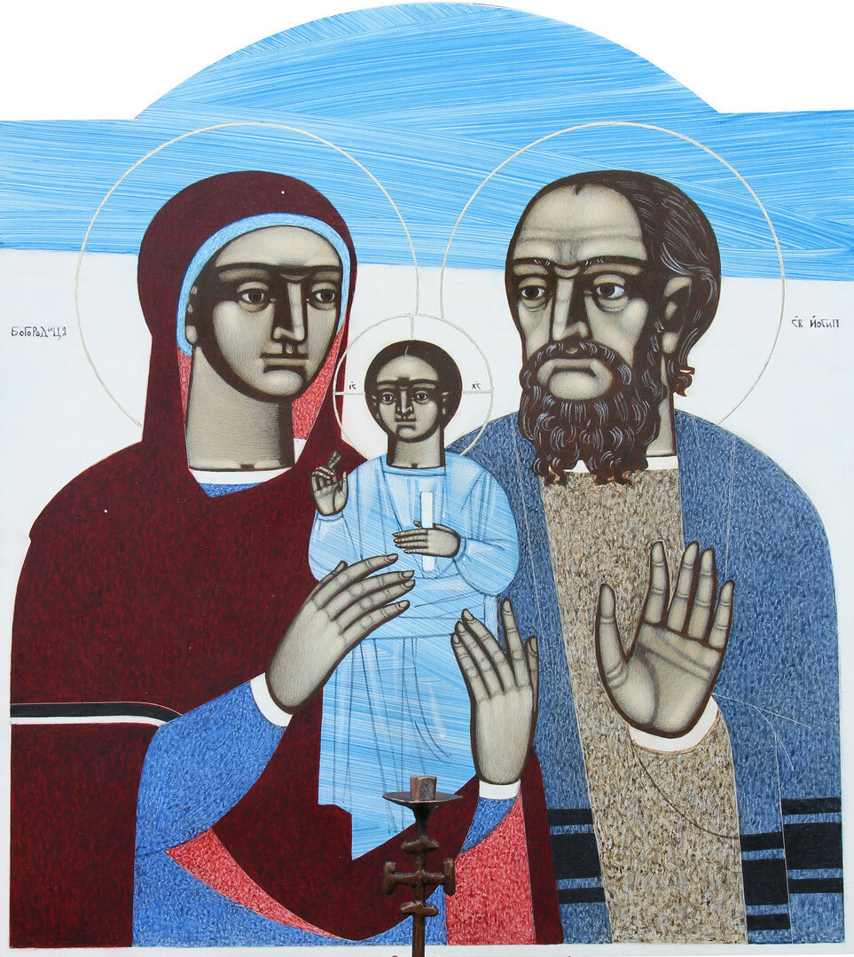 Kateryna Kuziv “Holy Family”
