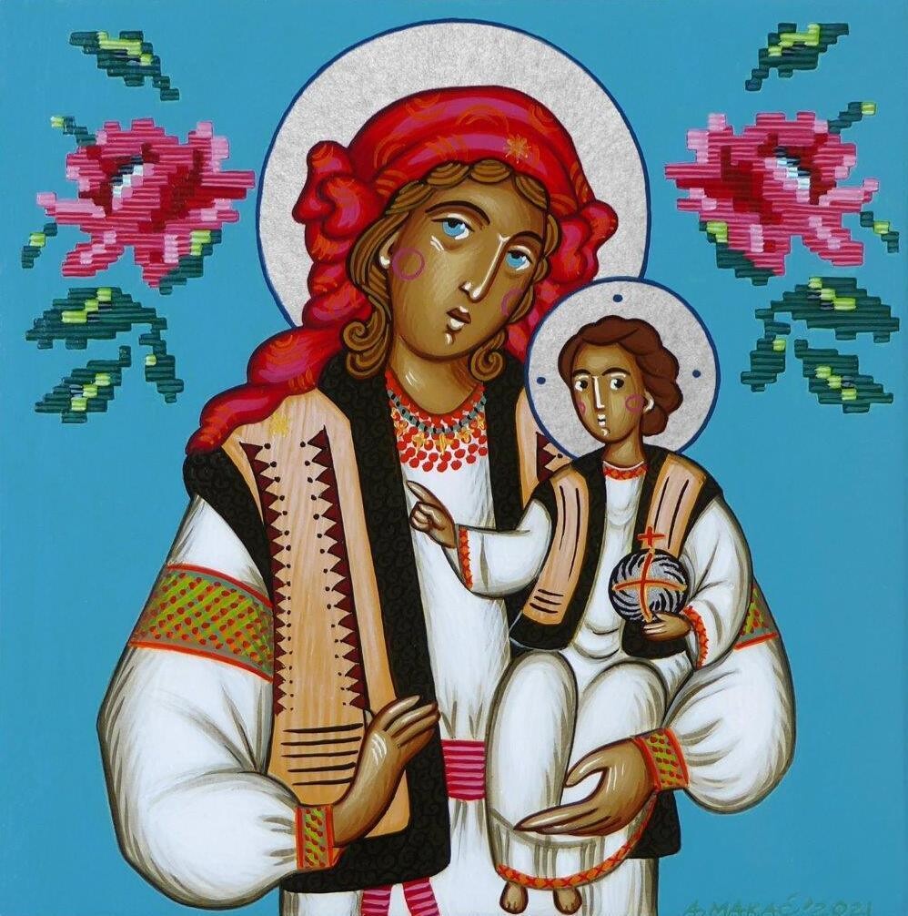 Anna Makać &quot;Hutsul Mother of God&quot;