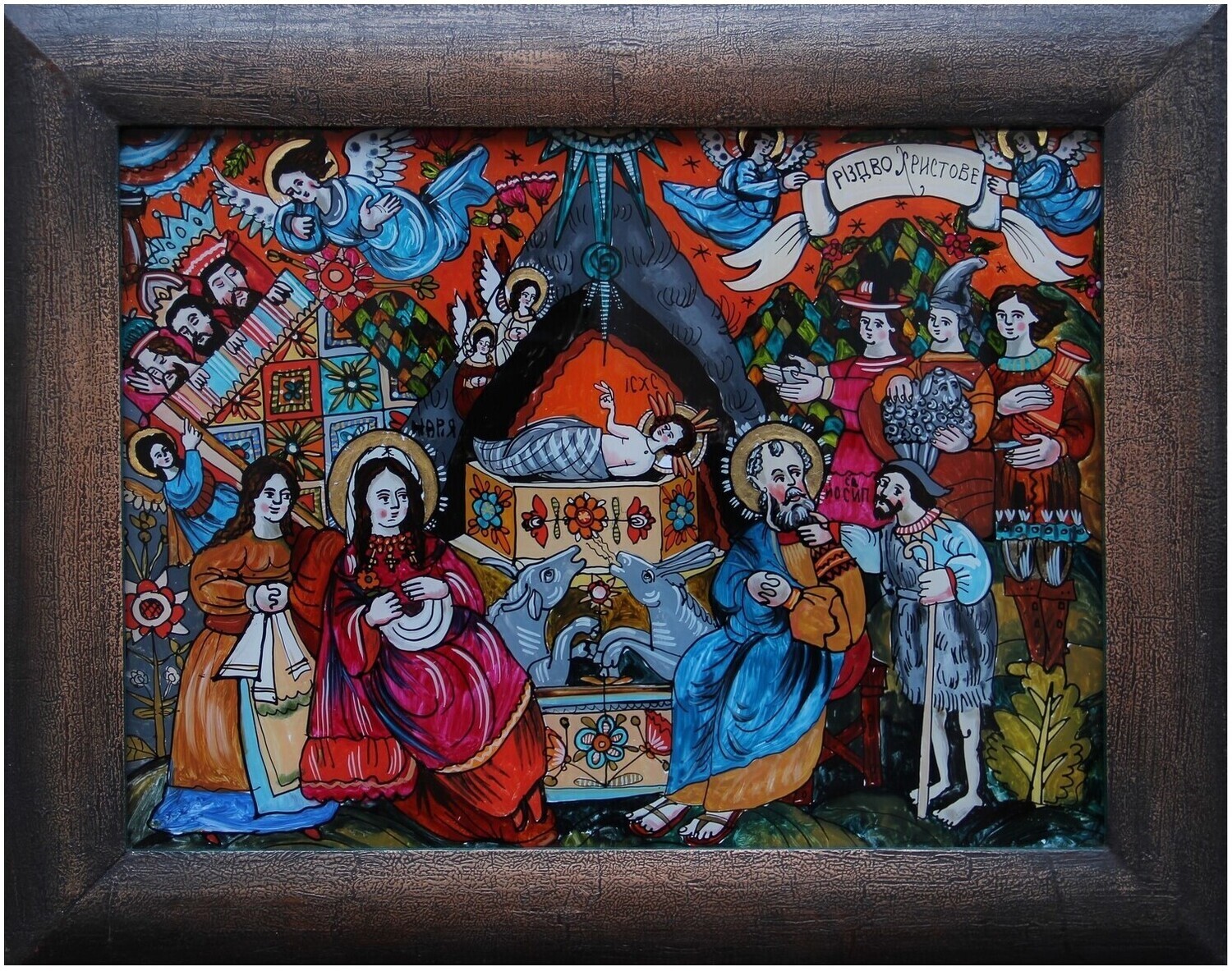Tetyana Skoromna &quot;Nativity&quot; Part of Triptych