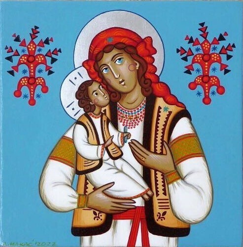 Anna Makać &quot;Hutsul Mother of God&quot;