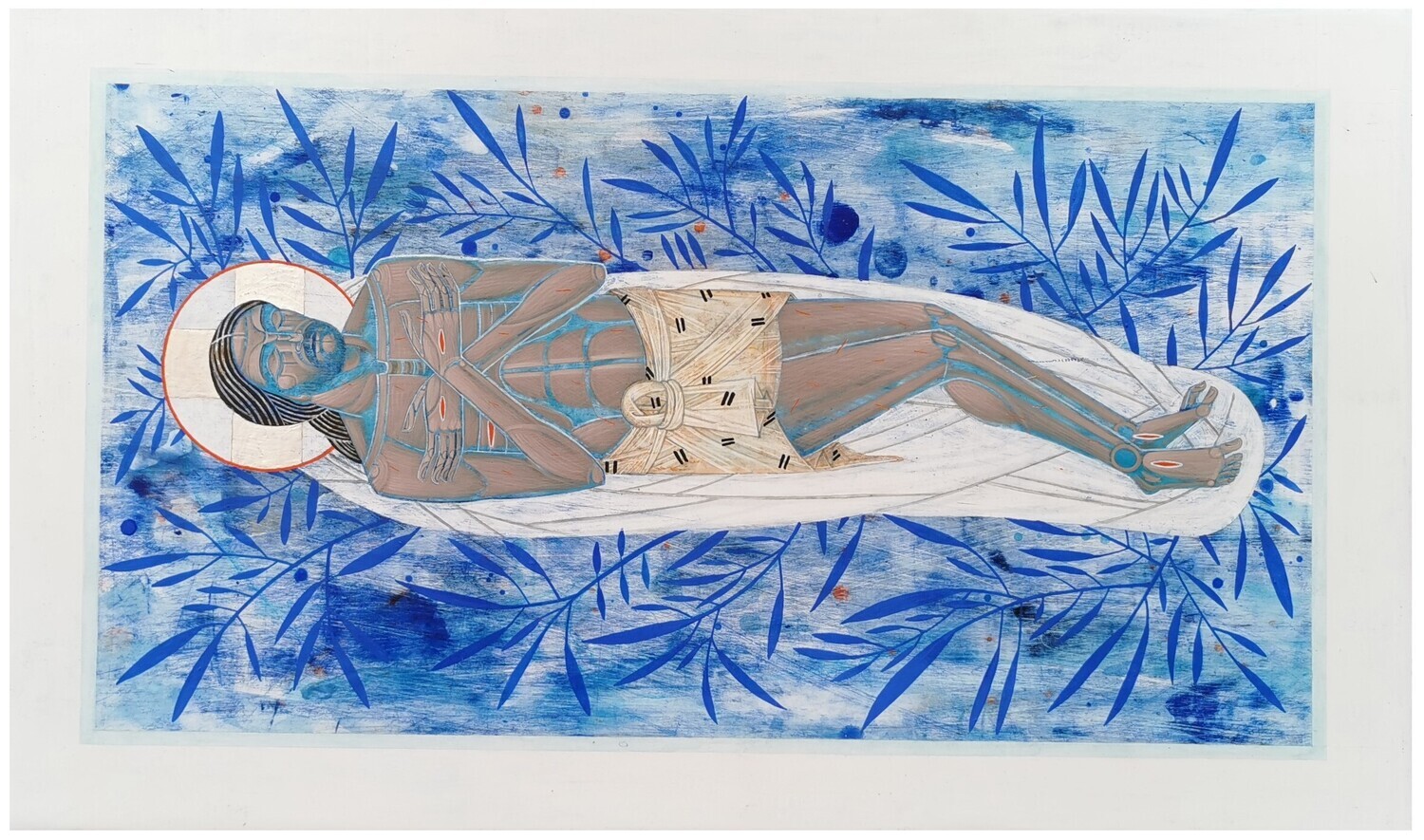 Ulyana Tomkevych &quot;Christ being laid in the tomb&quot;