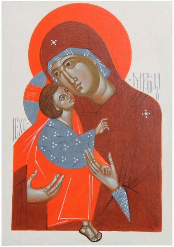 Uliana Krekhovets&#39; &quot;Madonna Eleusa&quot;