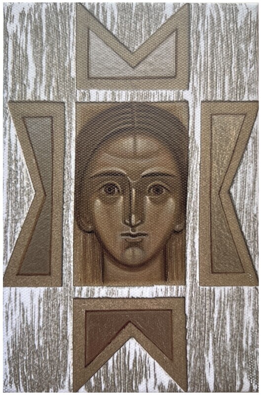 Khrystyna Yatsyniak &quot;Angel&quot; Print on canvas