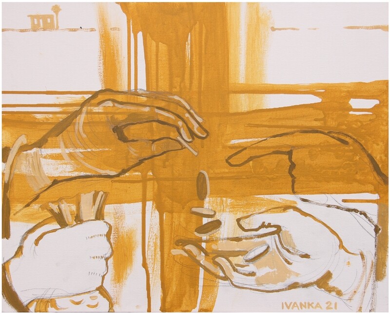 Ivanka Krypyakevych-Dymyd &quot;The parable of the Good Samaritan&quot; triptych, part 3